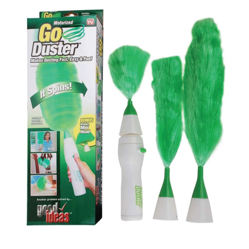 MOTORIZED GO DUSTER 360 ROTATING CLEANING DUSTER